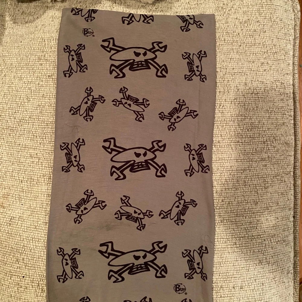 Skull & Cross Wrenches Bandana Scarf Guy Martin 2017